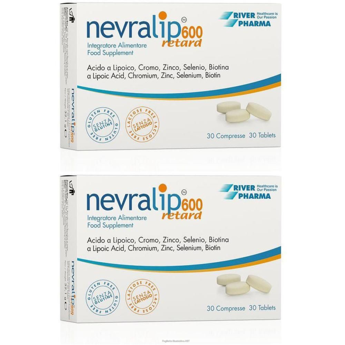 Cerca Offerte di nevralip 600 retard 30 compresse 2x32,1 g e acquista online