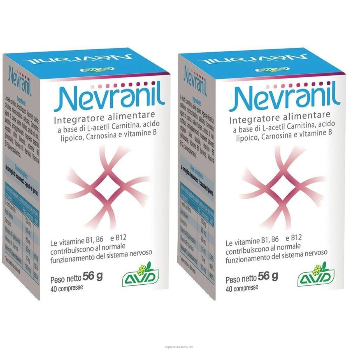 Cerca Offerte di nevranil 2x40 pz compresse e acquista online