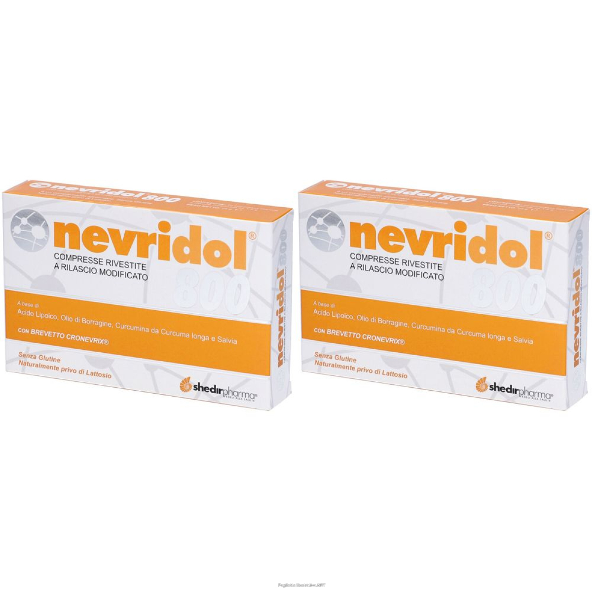 Cerca Offerte di nevridol 800 set da 2 2x20 pz compresse rivestite con film e acquista online