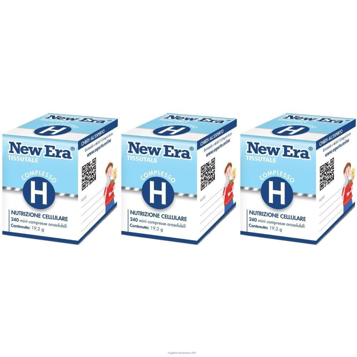 Cerca Offerte di new era® tissutale complesso h 3x240 pz compresse e acquista online