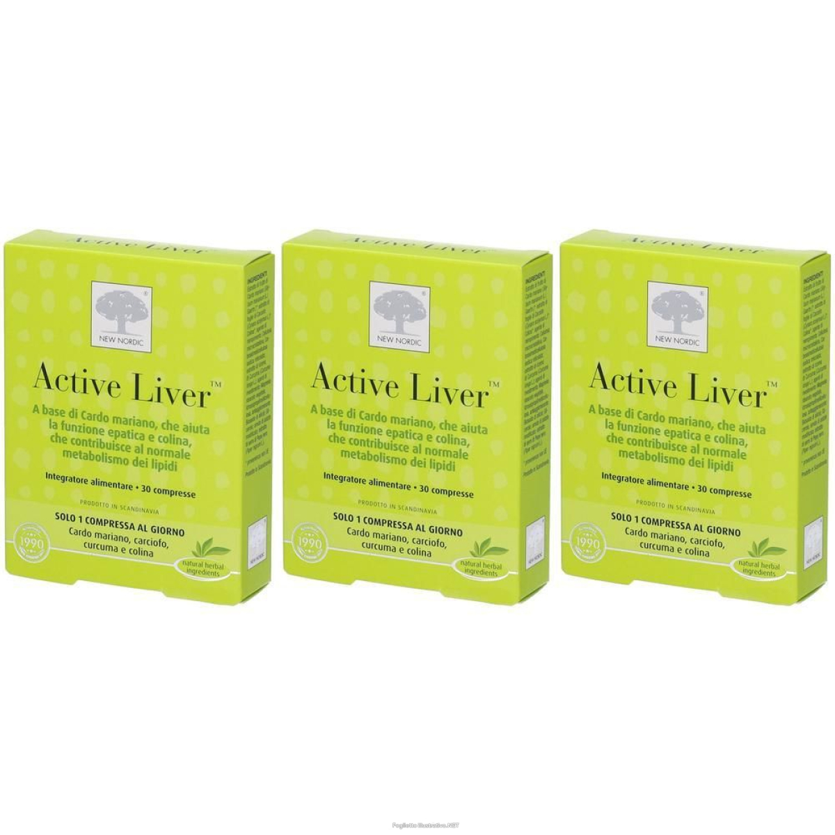 Cerca Offerte di new nordic active liver 3x30 pz compresse e acquista online
