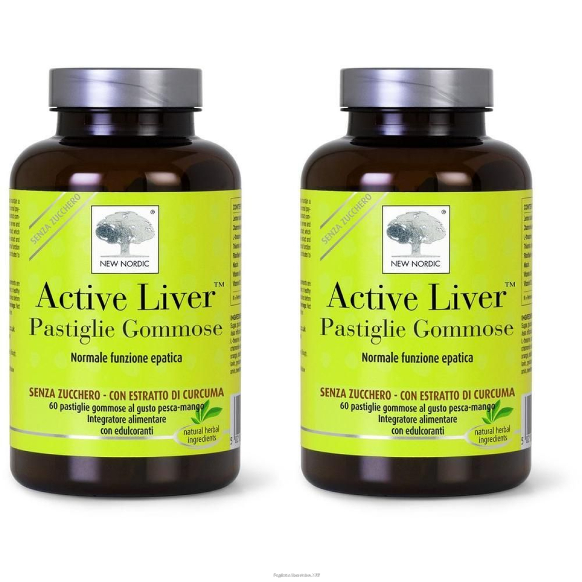 Cerca Offerte di new nordic active liver pastiglie gommose 2x240 g e acquista online