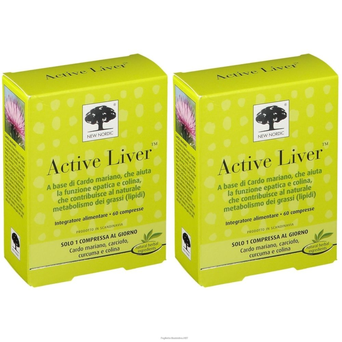 Cerca Offerte di new nordic® active liver™ set da 2 2x64,8 g compresse e acquista online