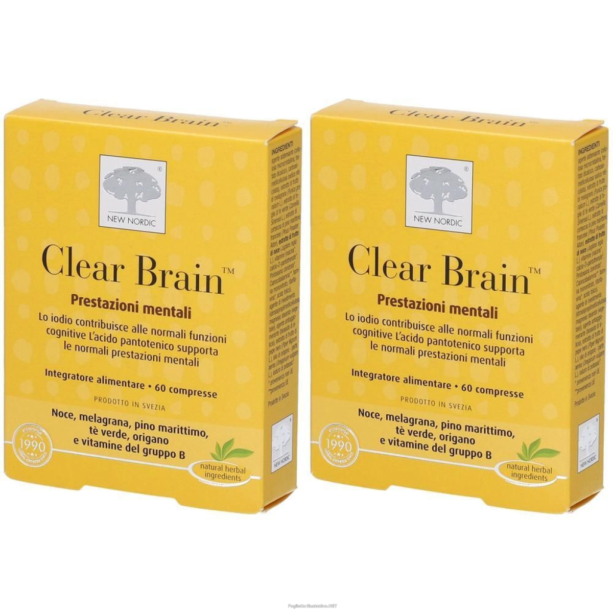 Cerca Offerte di new nordic clear brain compresse 2x60 pz e acquista online
