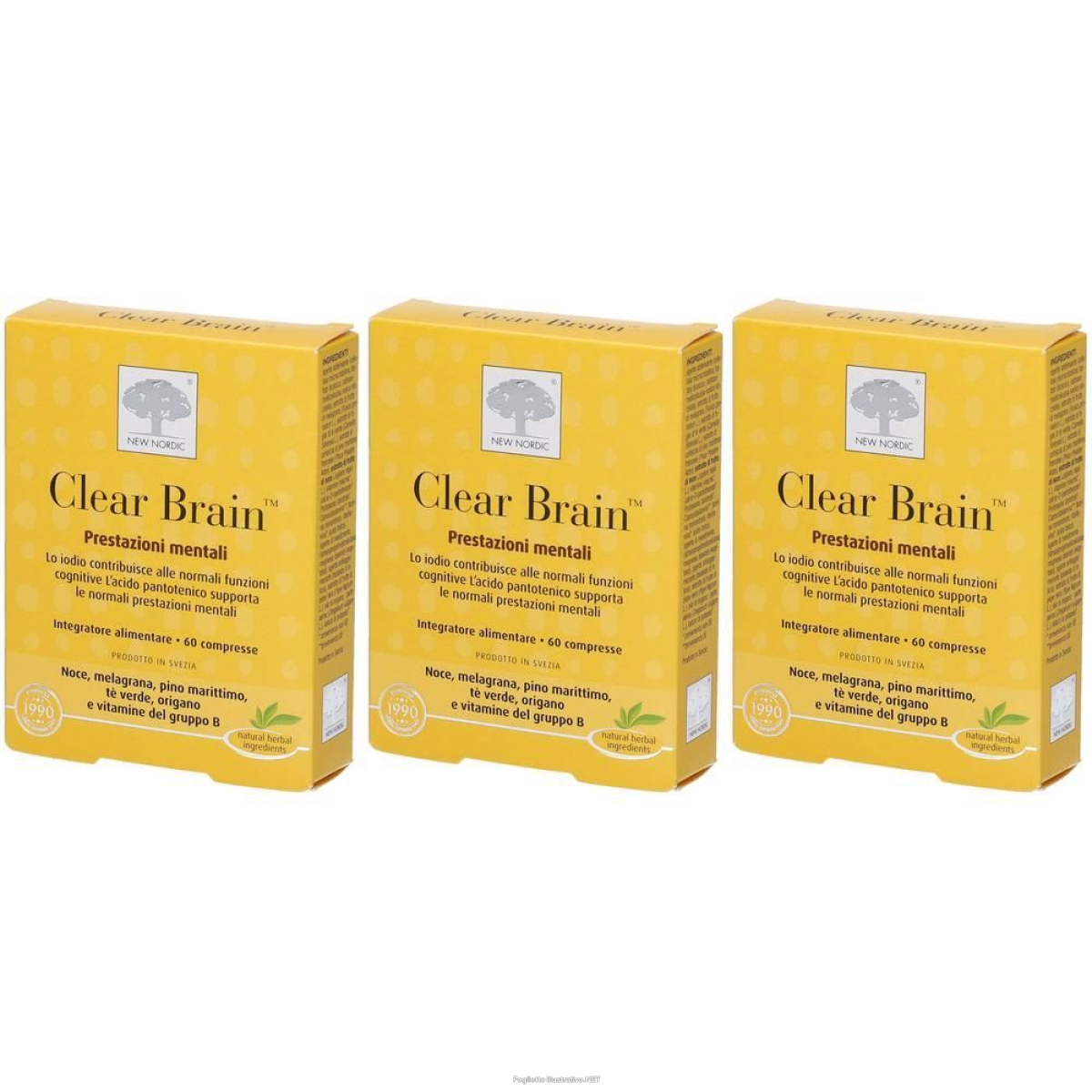 Cerca Offerte di new nordic clear brain compresse 3x60 pz e acquista online