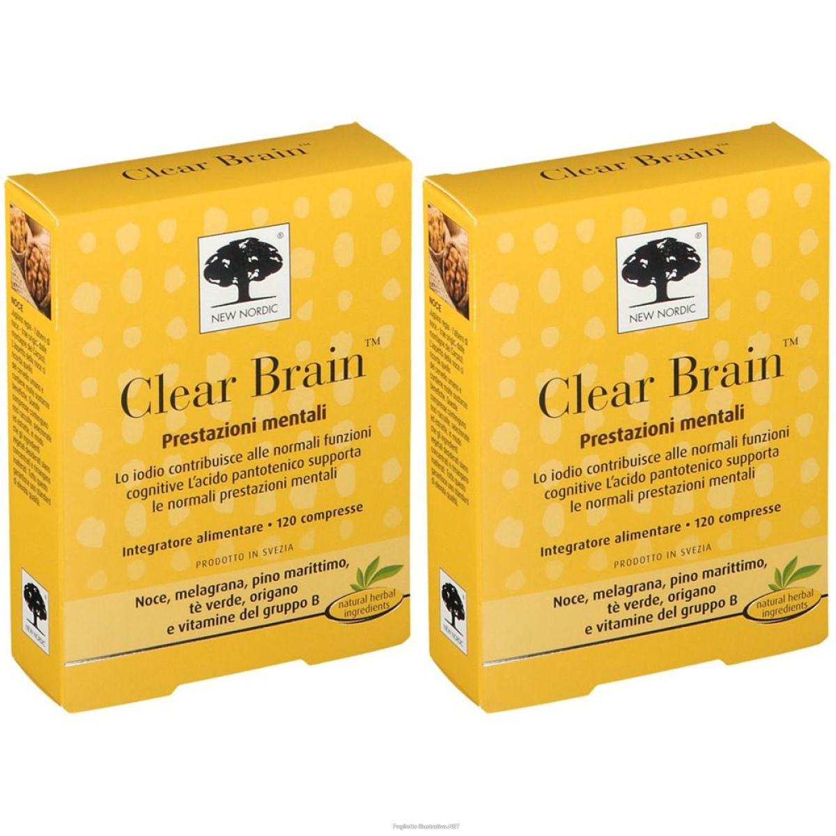 Cerca Offerte di new nordic® clear brain™ set da 2 2x120 pz compresse e acquista online