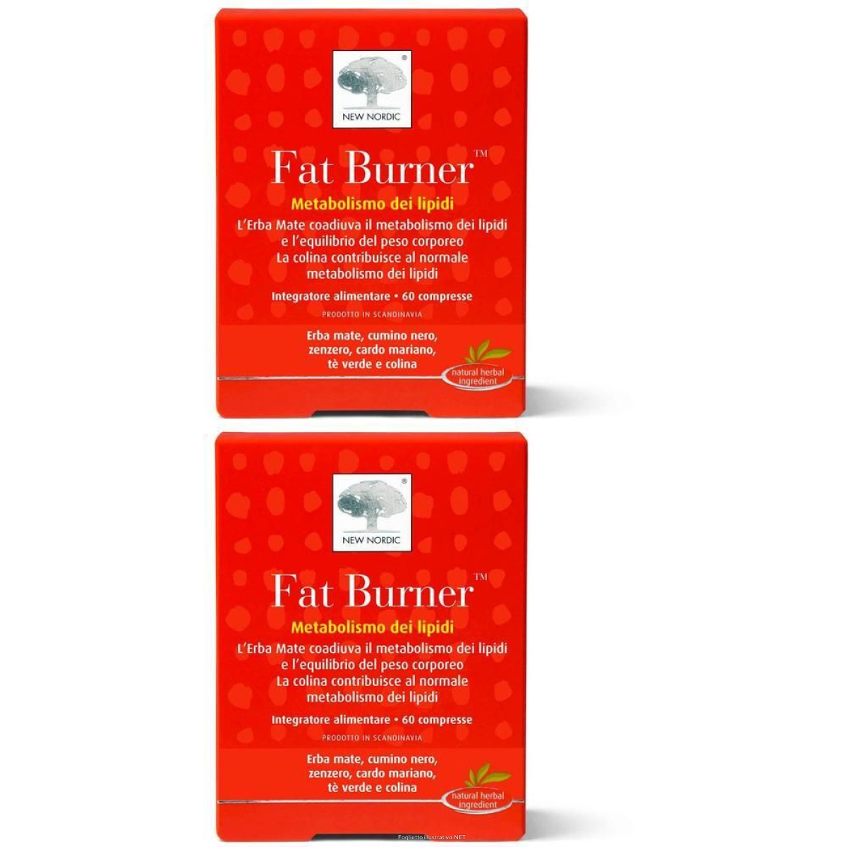 Cerca Offerte di new nordic fat burner compresse 2x57,6 g e acquista online