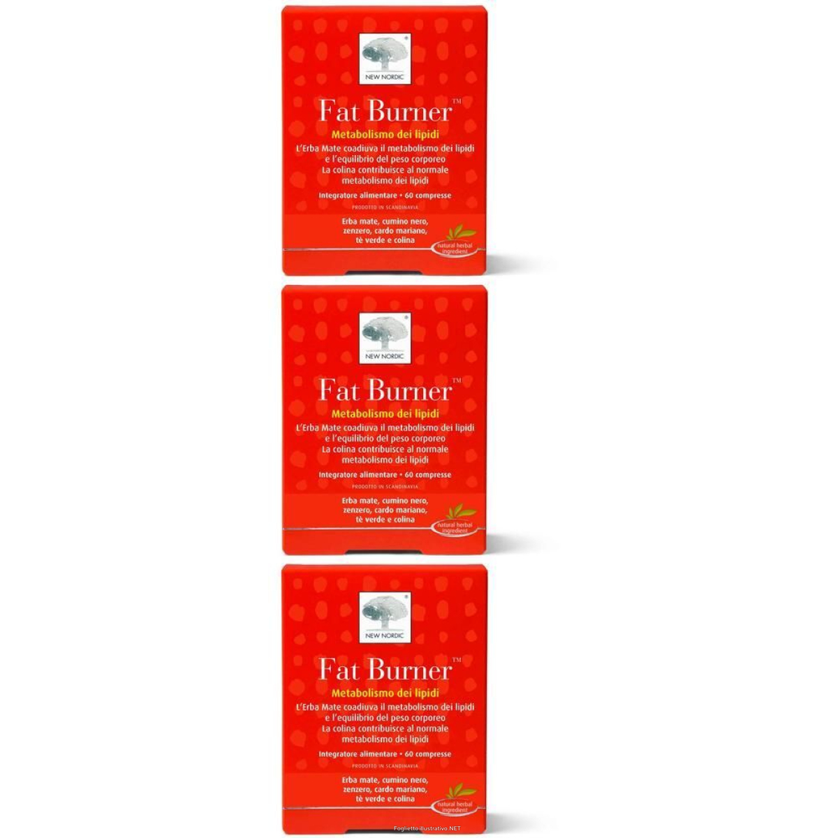 Cerca Offerte di new nordic fat burner compresse 3x57,6 g e acquista online
