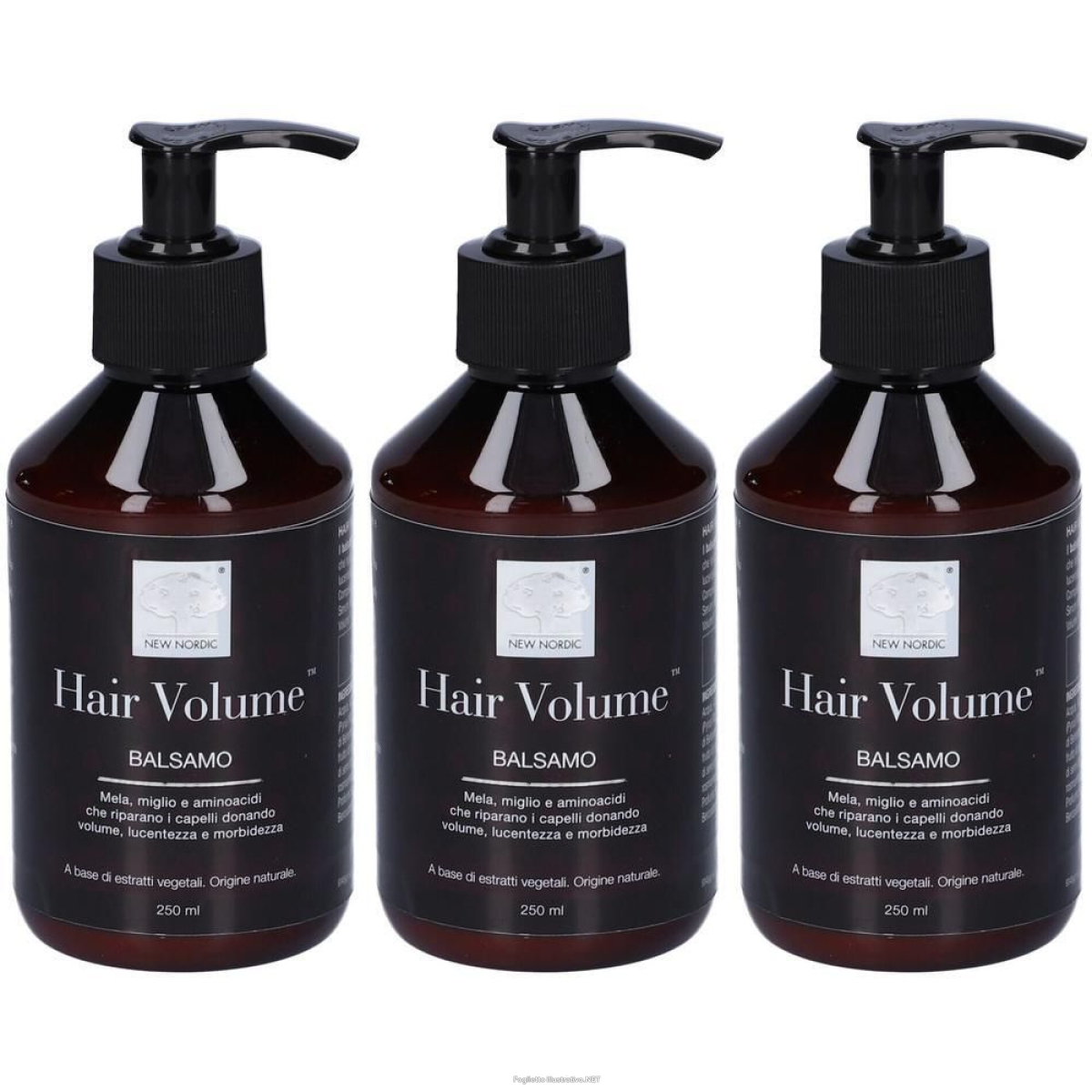 Cerca Offerte di new nordic hair volume balsamo 3x250 ml e acquista online