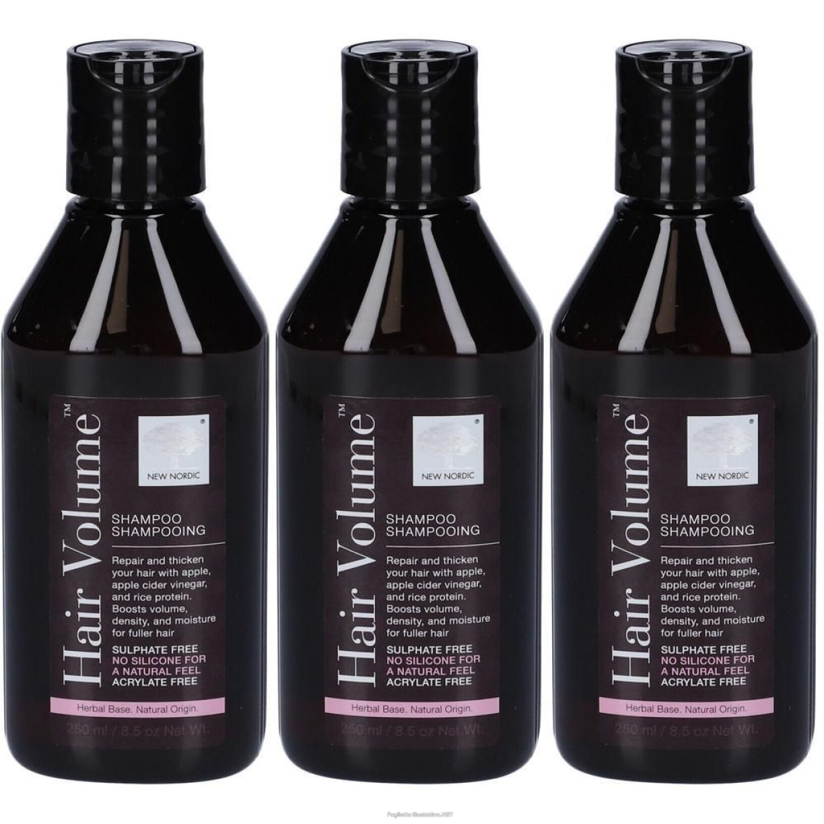Cerca Offerte di new nordic hair volume shampoo 3x250 ml e acquista online