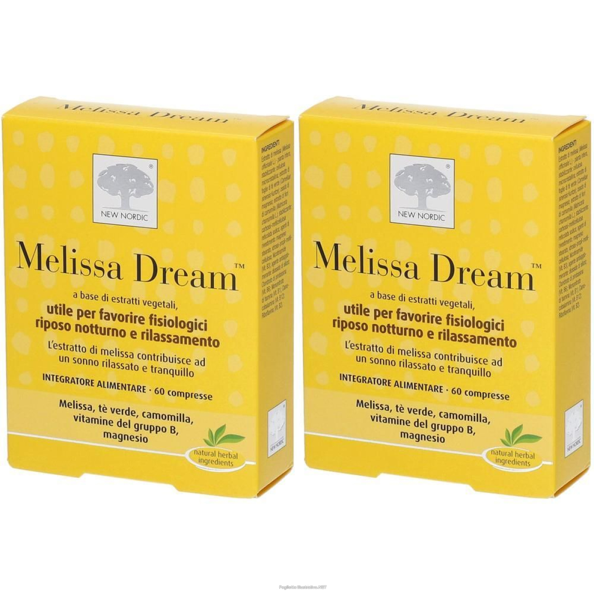 Cerca Offerte di new nordic melissa dream compresse 2x60 pz e acquista online