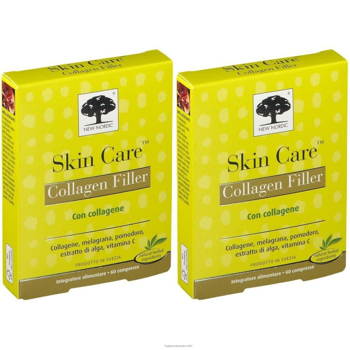 Cerca Offerte di new nordic skin care collagen filler compresse 2x60 pz e acquista online