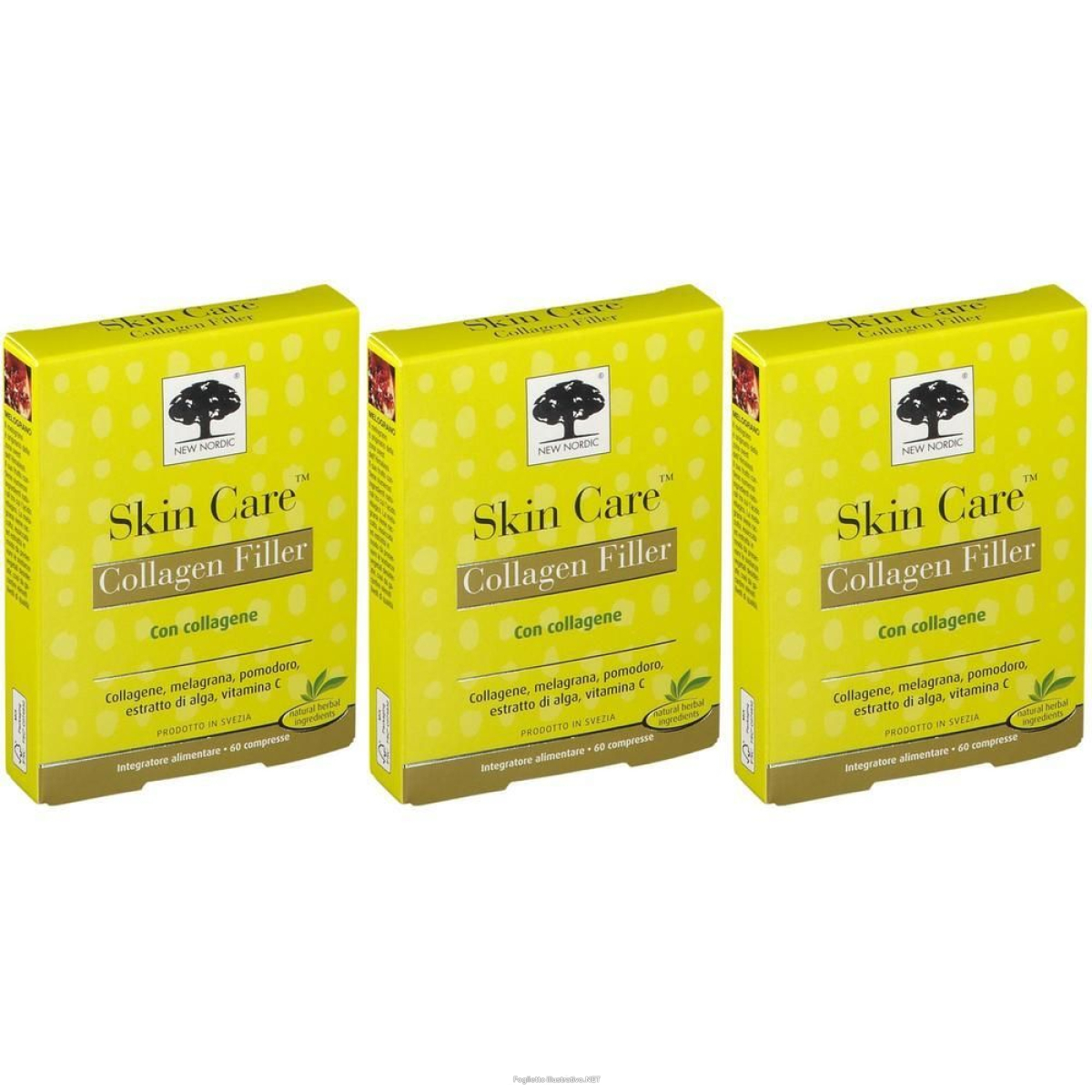 Cerca Offerte di new nordic skin care collagen filler compresse 3x60 pz e acquista online