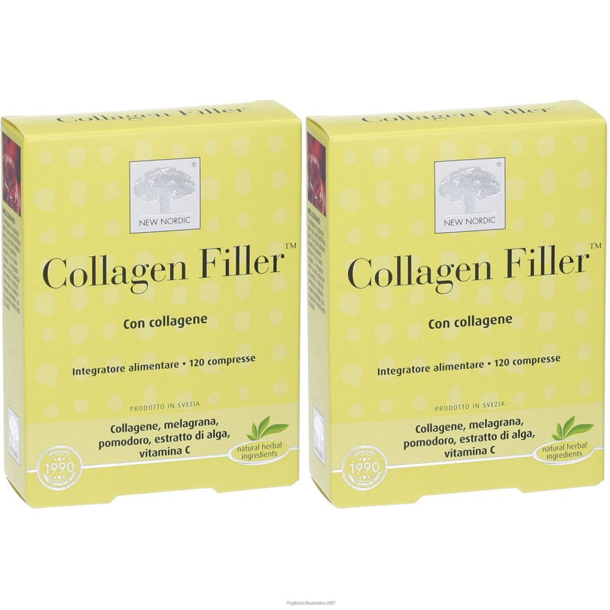 Cerca Offerte di new nordic® skin care™ collagen filler set da 2 2x120 pz compresse e acquista online