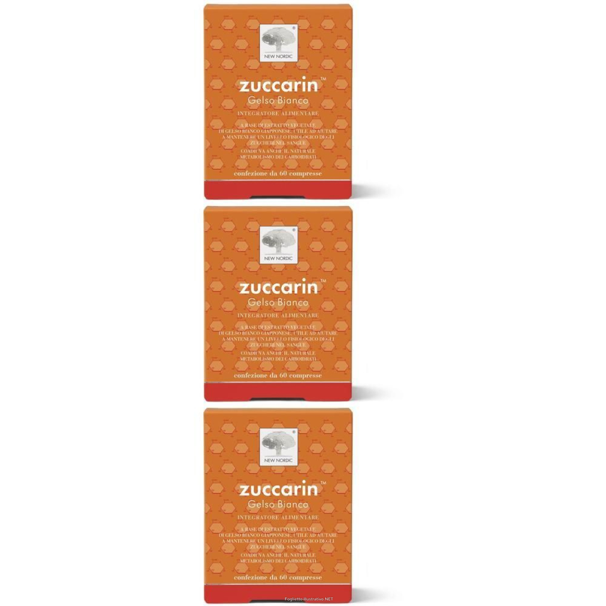 Cerca Offerte di new nordic zuccarin 3x60 pz compresse e acquista online
