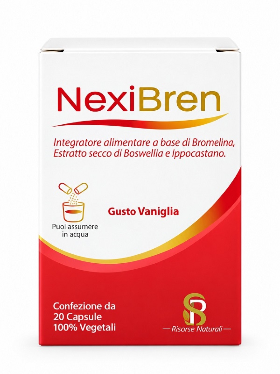 Cerca Offerte di Nexibren integratore per la funzionalità articolare e il benessere del microcircolo 20 capsule e acquista online