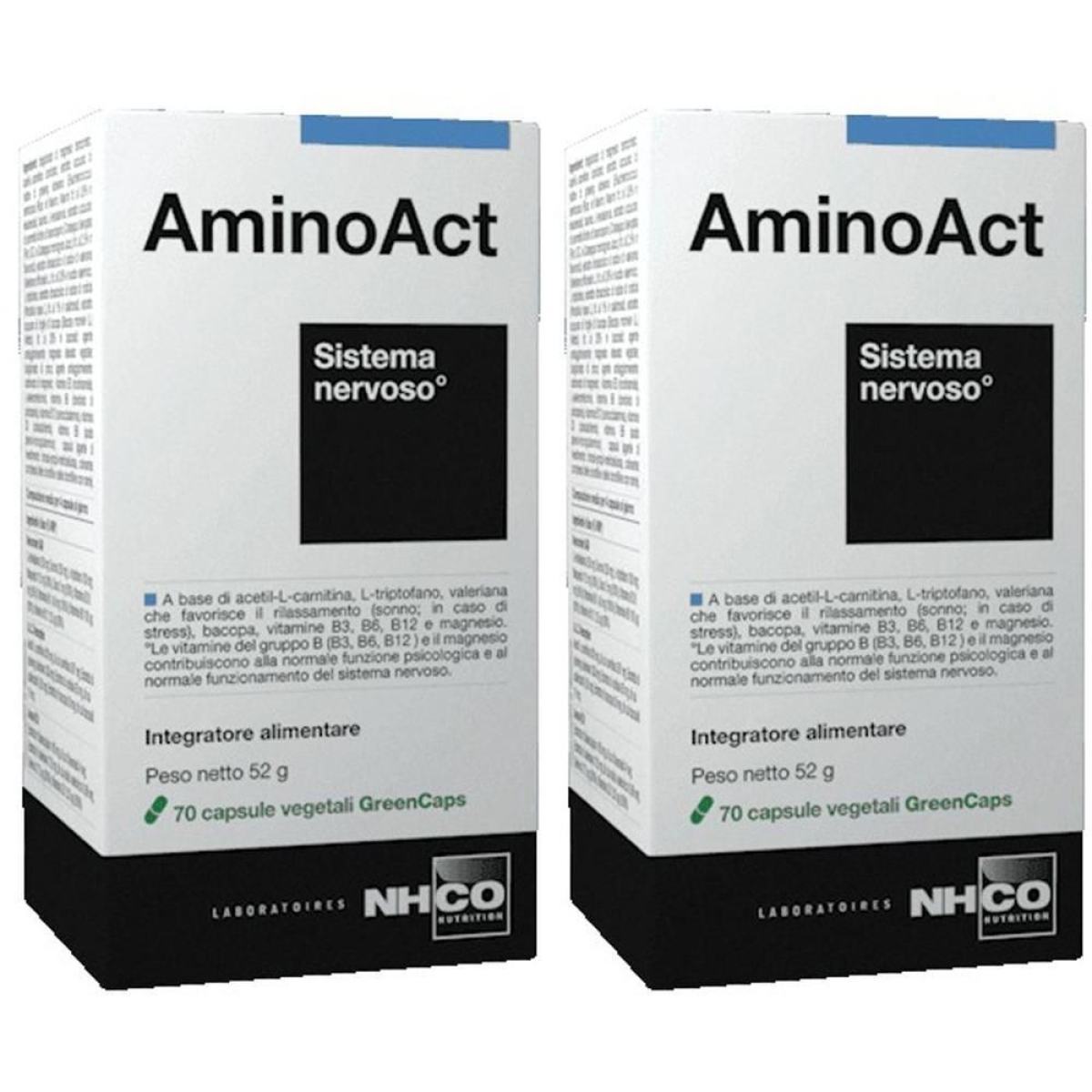 Cerca Offerte di nhco aminoact 70 capsule 2x52 g e acquista online