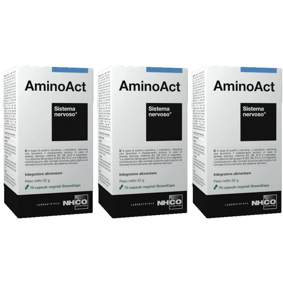 Cerca Offerte di nhco aminoact 70 capsule 3x52 g e acquista online