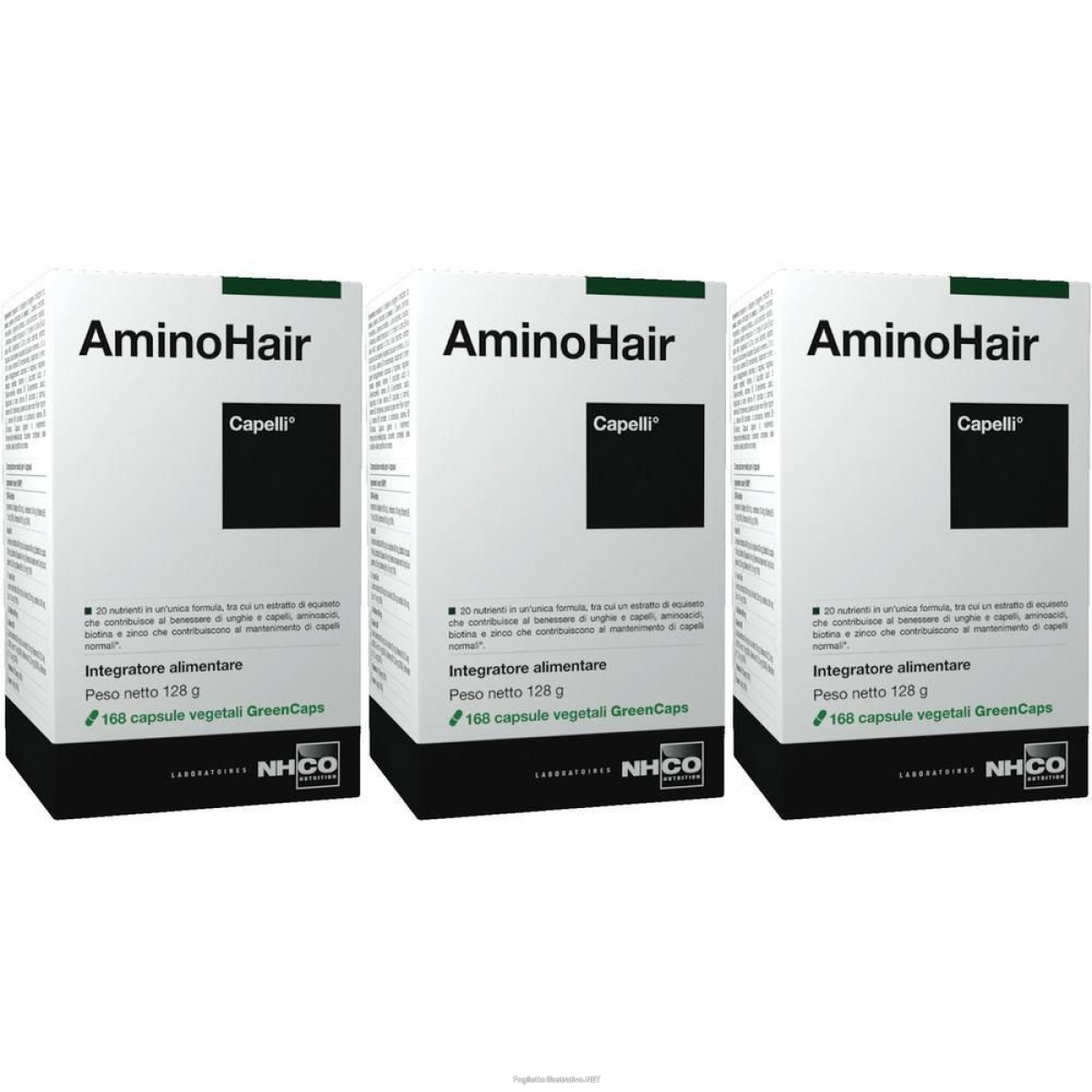 Cerca Offerte di nhco aminohair 168 capsule 3x128 g e acquista online
