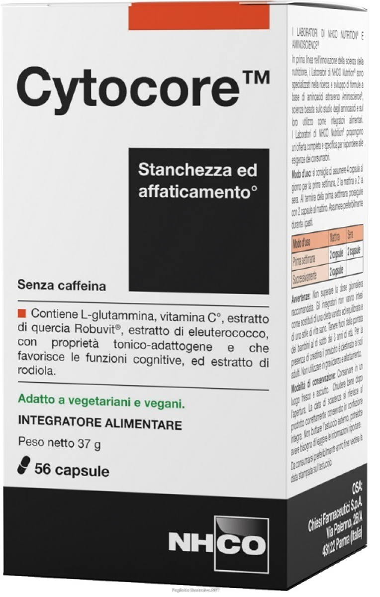 Cerca Offerte di nhco cytocore 56 capsule e acquista online