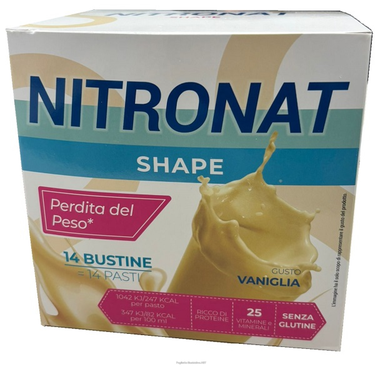 Cerca Offerte di nitronat shape vaniglia 14 bustine e acquista online