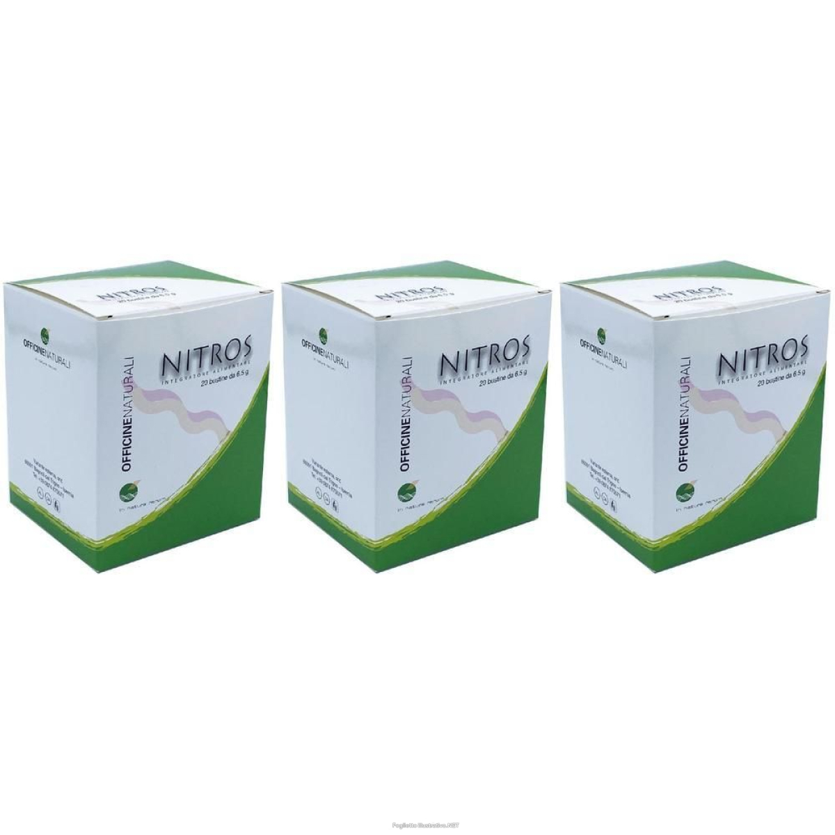 Cerca Offerte di nitros 20 bustine 3x20x6,5 g bustina e acquista online