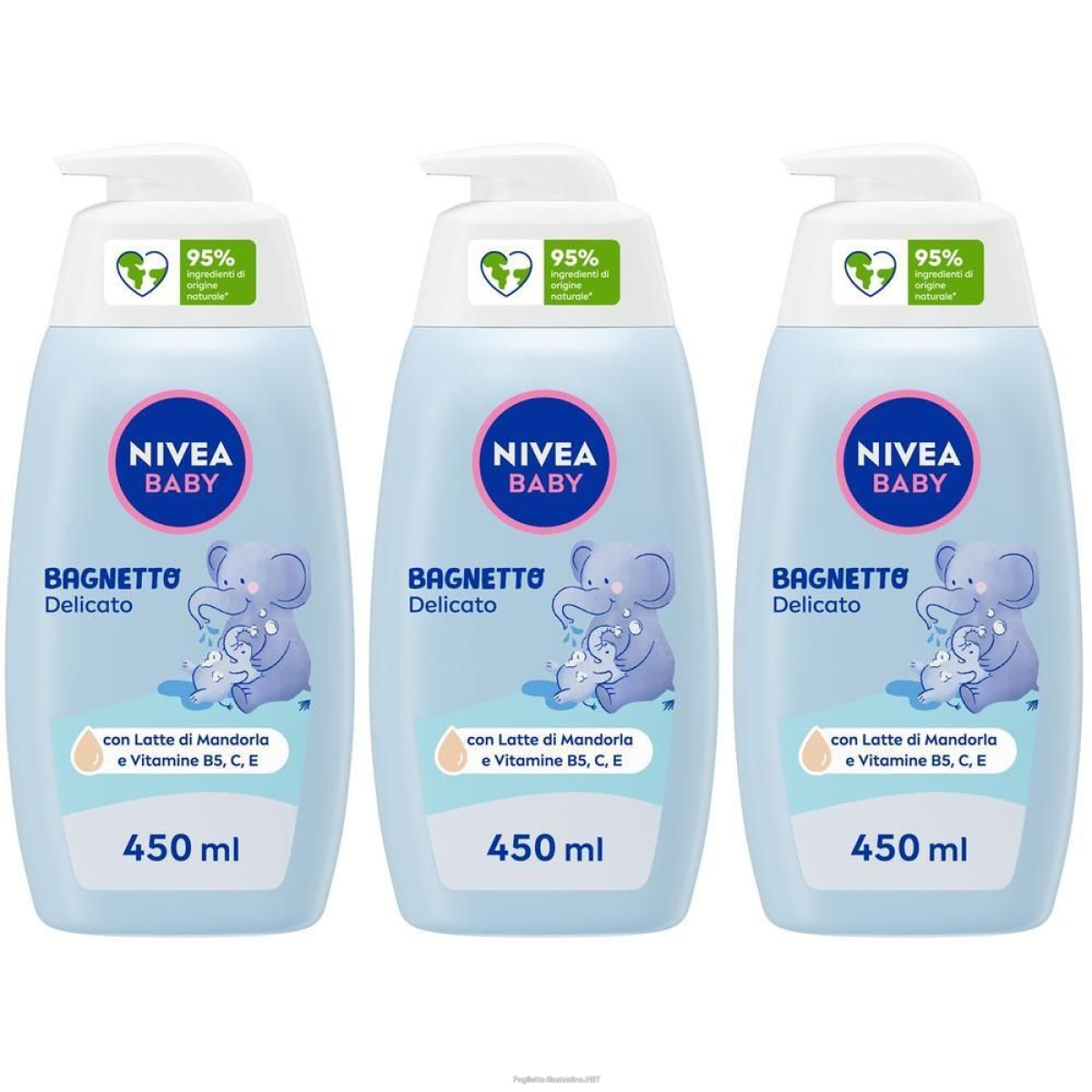 Cerca Offerte di nivea baby bagnetto delicato 450 ml, detergente neonato per una deters e acquista online