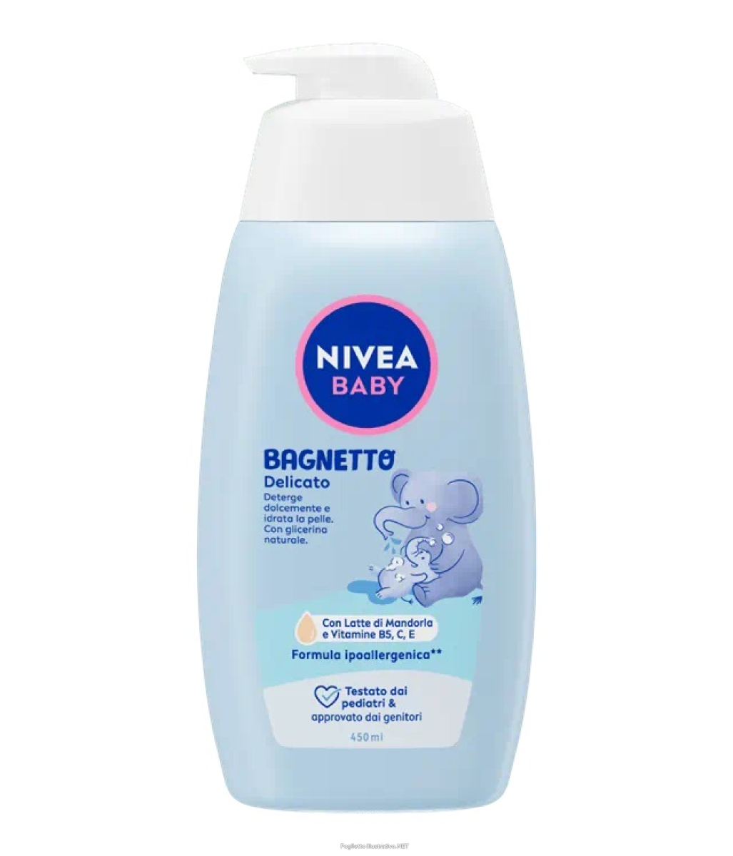Cerca Offerte di nivea baby bagnetto delicato 450 ml, detergente neonato per una detersione delicata e idratante e acquista online