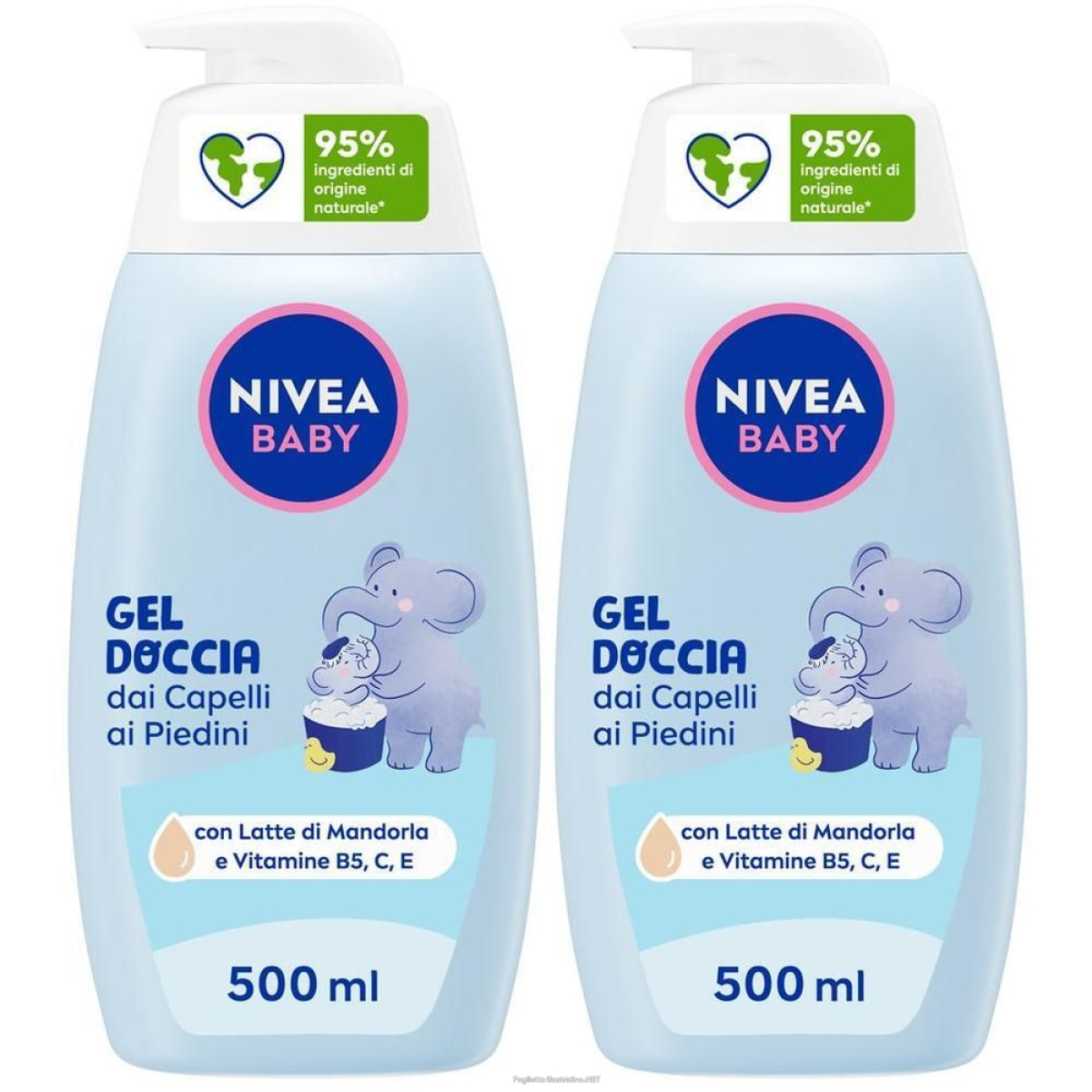 Cerca Offerte di nivea baby gel doccia dai capelli ai piedini 500 ml, detergente neonat e acquista online