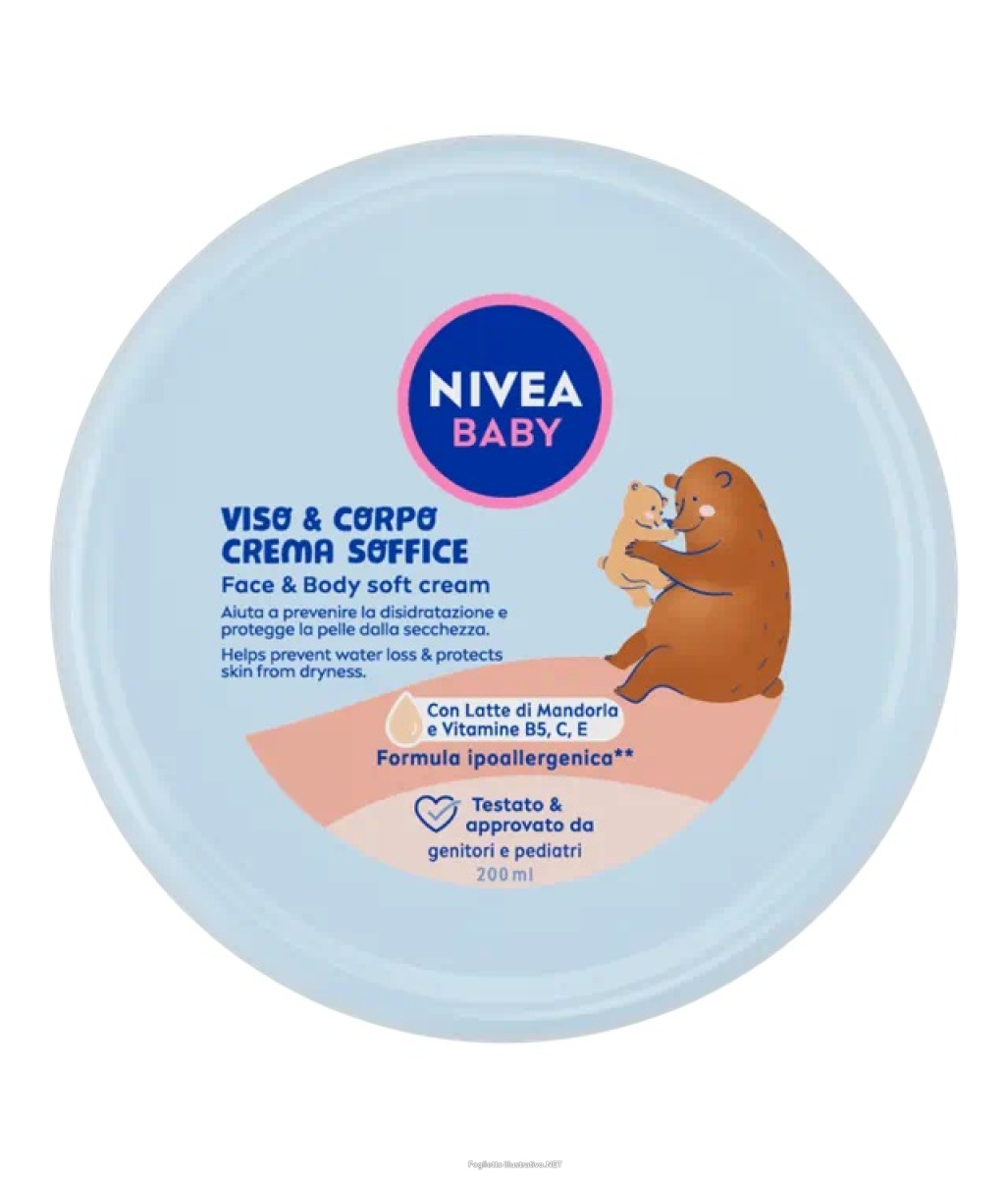 Cerca Offerte di nivea baby viso & corpo crema soffice 200 ml, crema bambini corpo e viso idratante e nutriente e acquista online