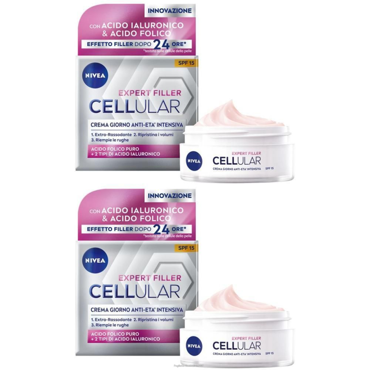 Cerca Offerte di nivea cellular expert filler crema giorno anti-età intensiva spf15 50 e acquista online