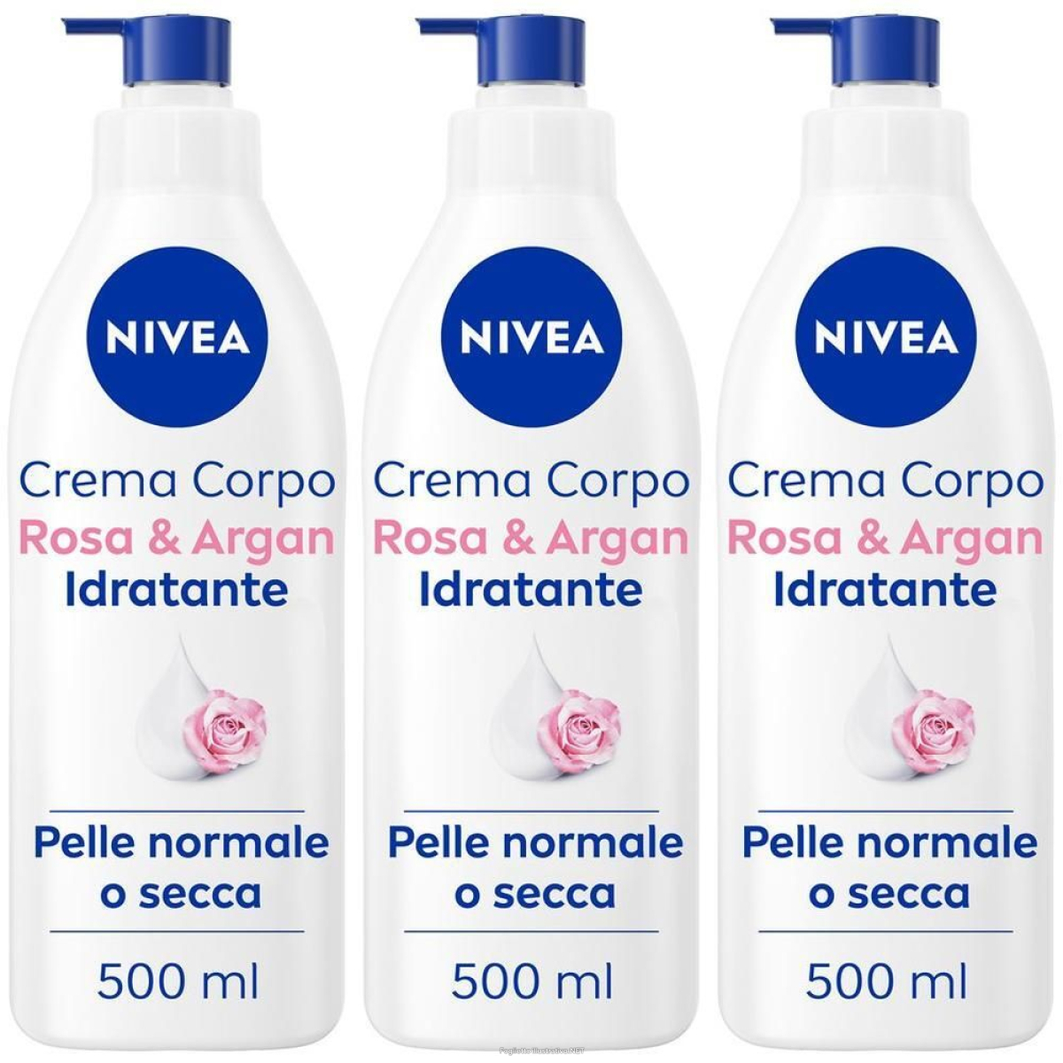 Cerca Offerte di nivea crema corpo idratante rosa & argan 500 ml, idratante corpo e acquista online
