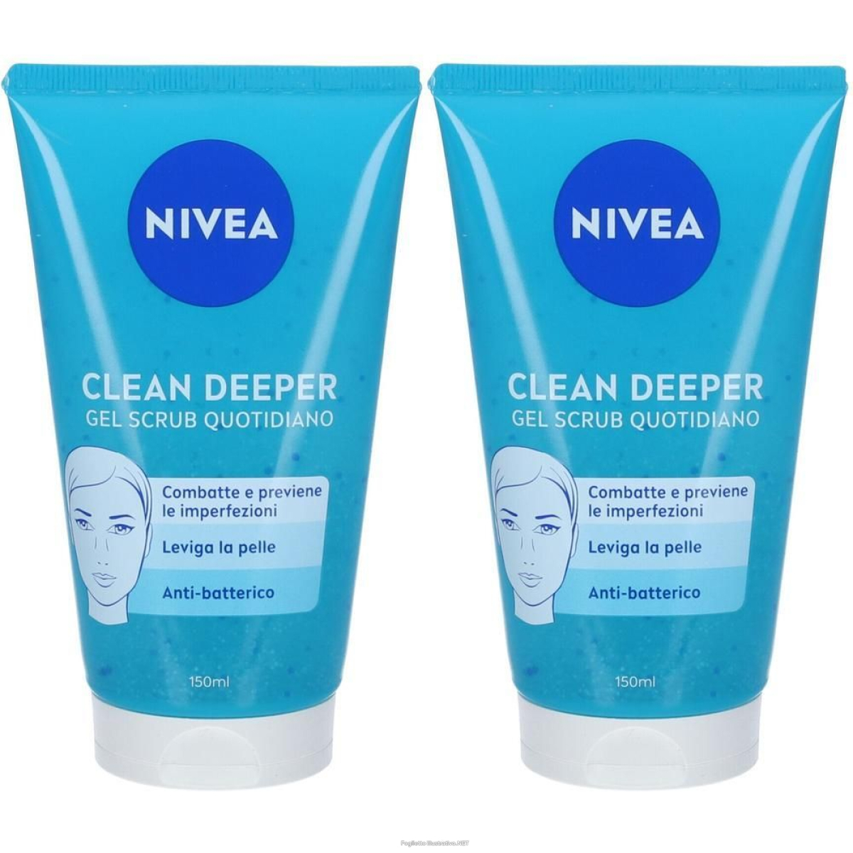 Cerca Offerte di nivea gel scrub quotidiano clean deeper 2x150 ml e acquista online