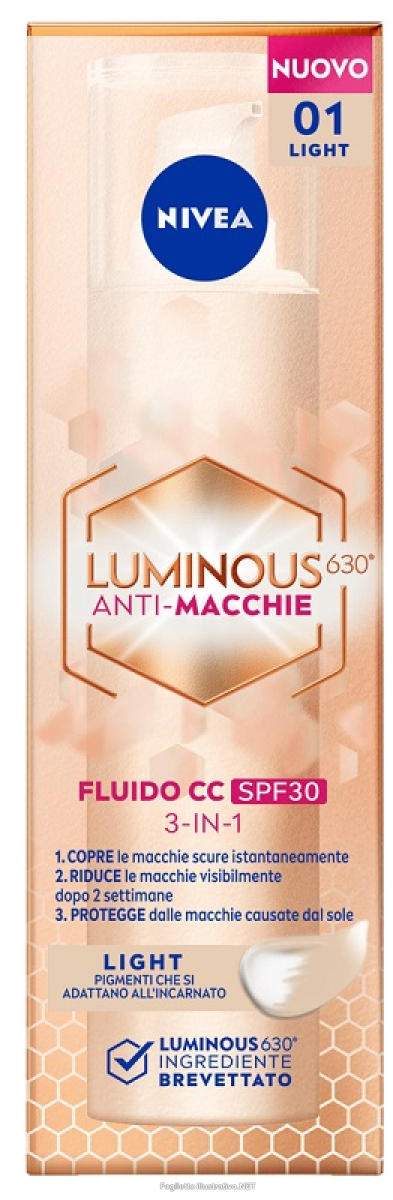 Cerca Offerte di nivea luminous fluido cc spf30 lig e acquista online