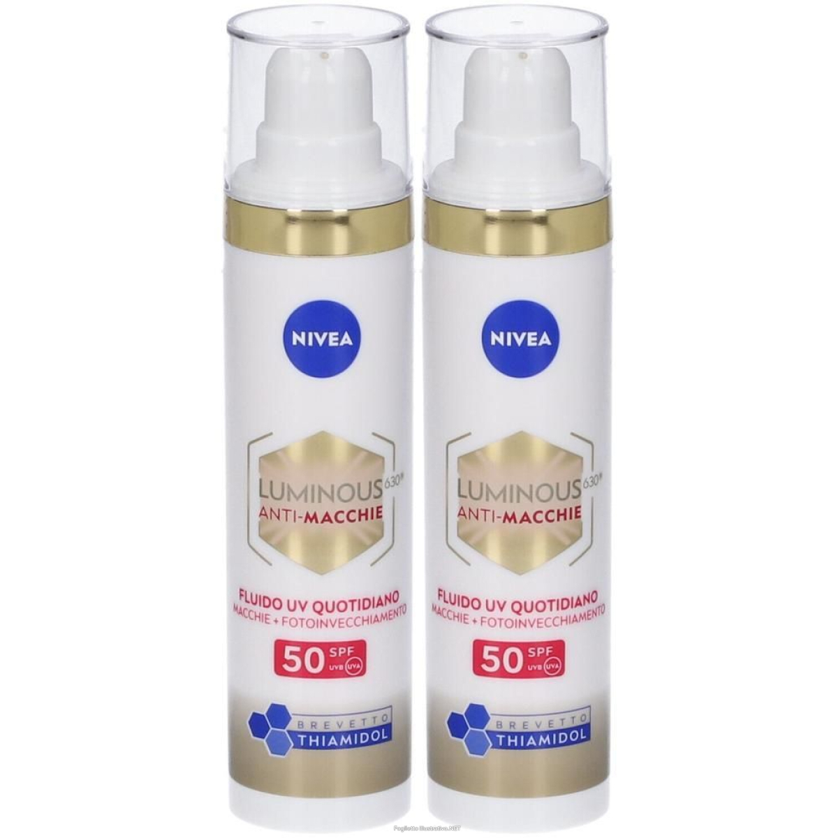 Cerca Offerte di nivea luminous630 anti-macchie fluido uv quotidiano spf50+ 2x40 ml e acquista online