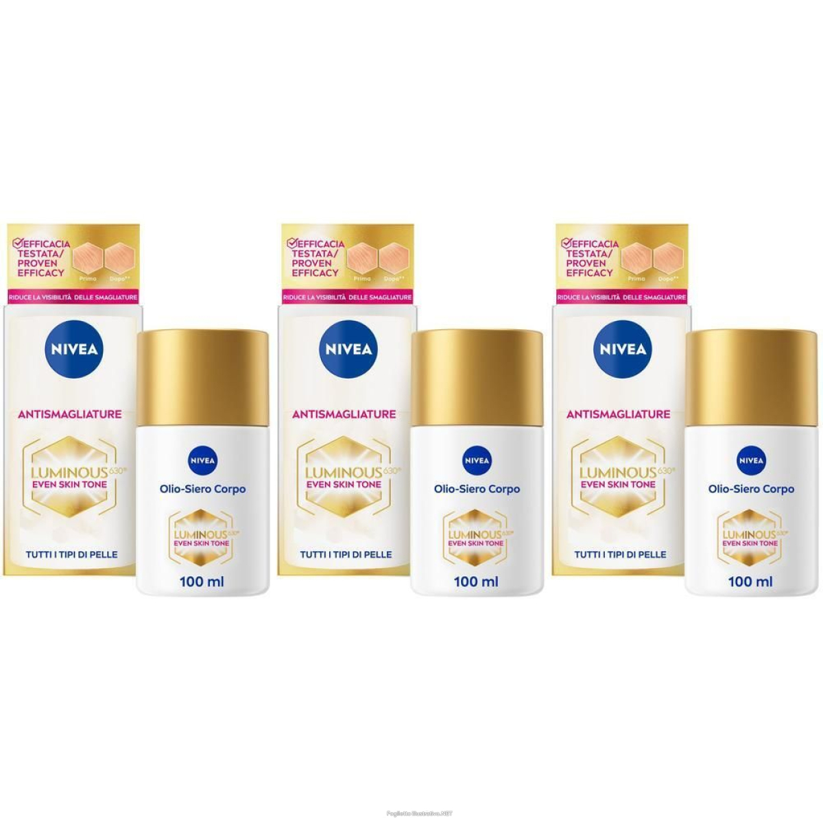 Cerca Offerte di nivea luminous630 olio-siero corpo antismagliature 100 ml, olio per la e acquista online