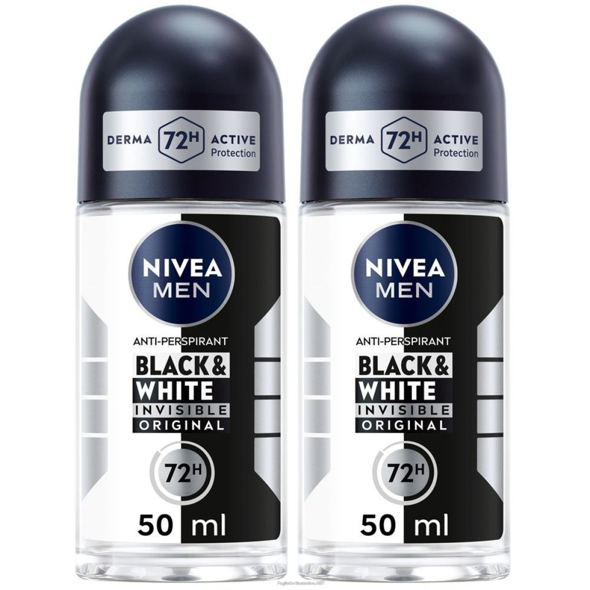 Cerca Offerte di nivea men black & white invisible original roll-on 6 x 50 ml, deodoran e acquista online