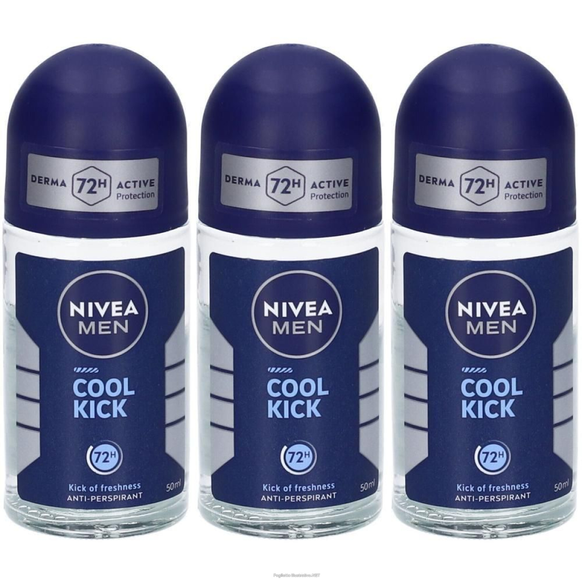Cerca Offerte di nivea men cool kick dedorante roll-on 3x50 ml e acquista online