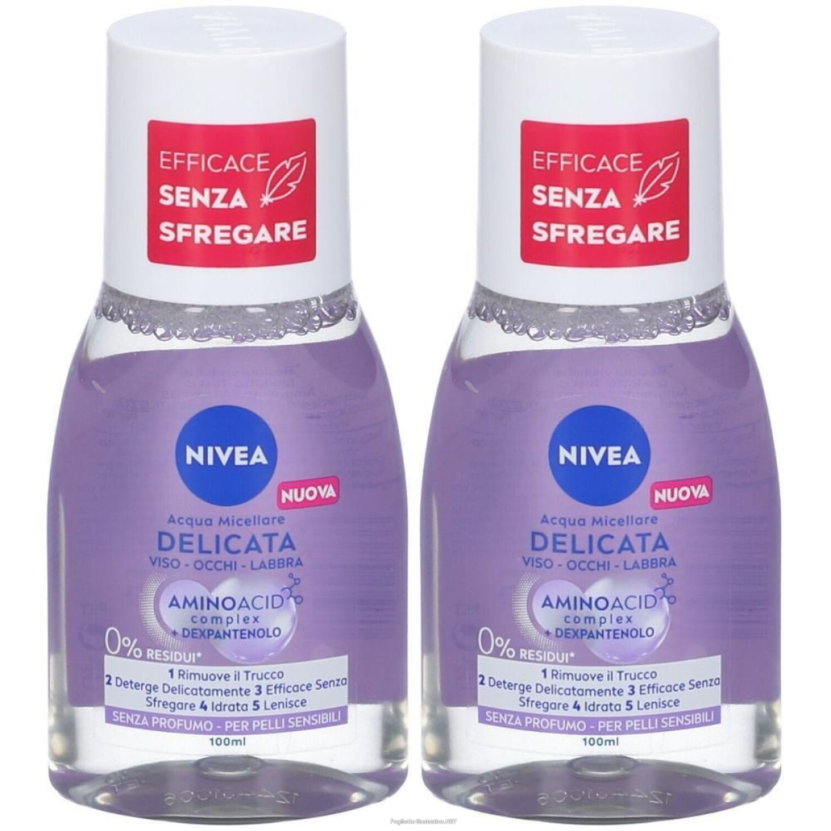 Cerca Offerte di nivea micellair acqua micellare extra delicata mini 2x100 ml e acquista online
