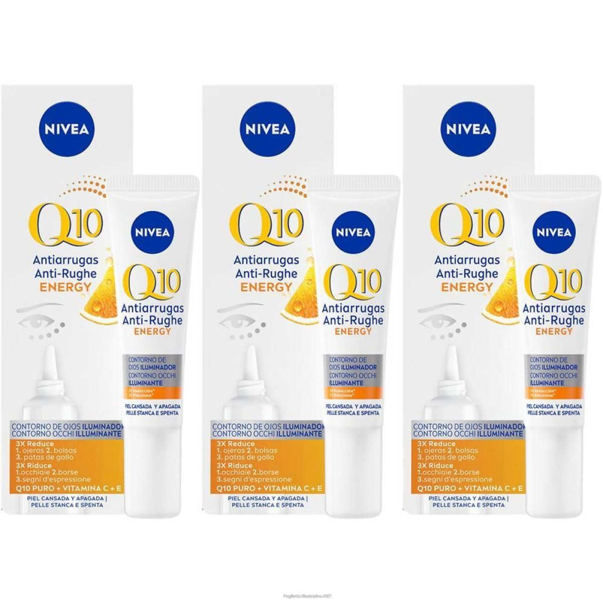 Cerca Offerte di nivea q10 anti-rughe energy contorno occhi illuminante 15 ml, crema co e acquista online
