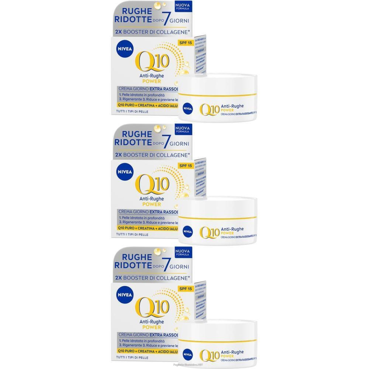 Cerca Offerte di nivea q10 anti-rughe power crema giorno extra rassodante spf 15 50 ml, e acquista online