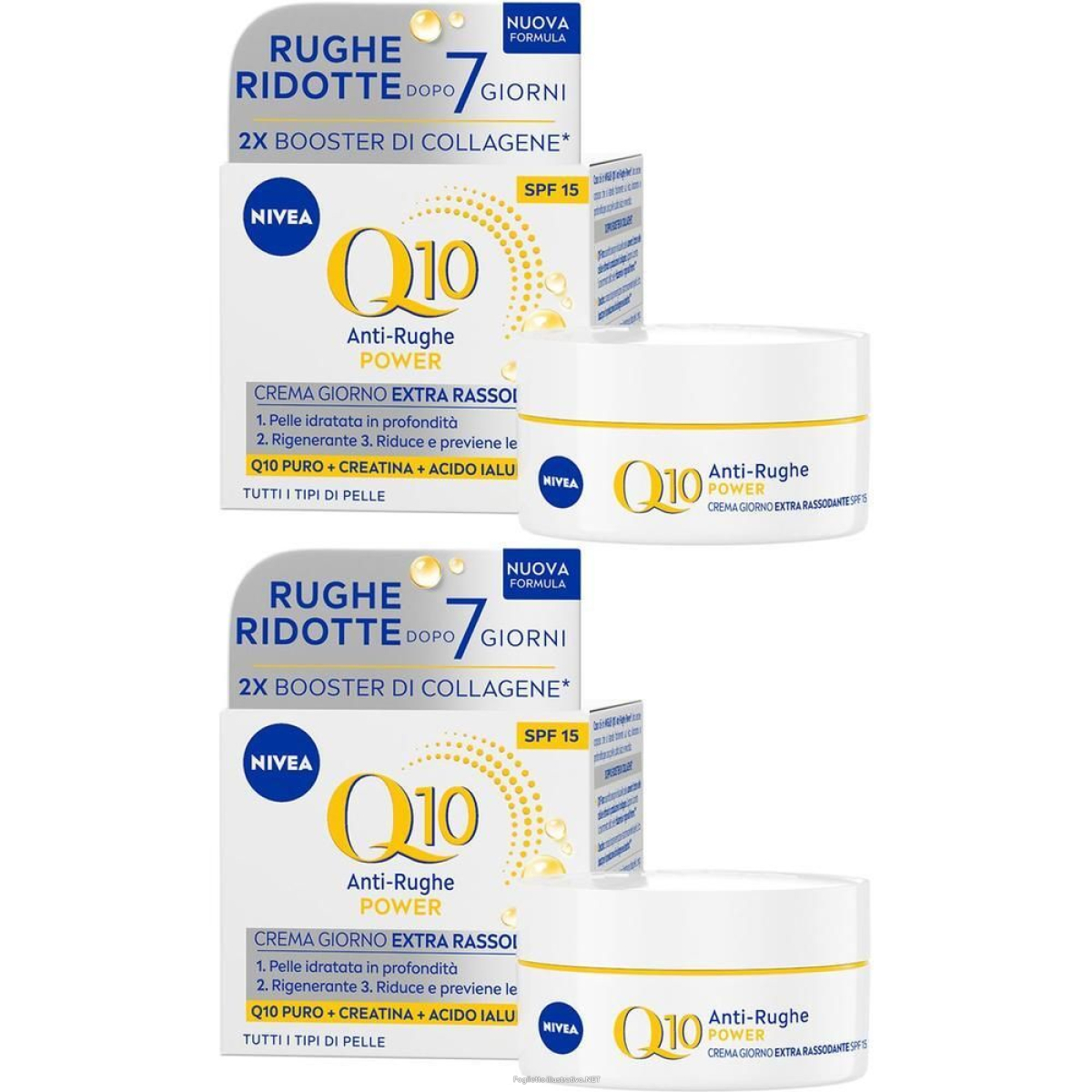 Cerca Offerte di nivea q10 anti-rughe power crema giorno extra rassodante spf 15 50 ml, e acquista online