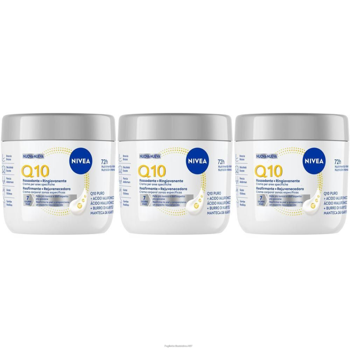 Cerca Offerte di nivea q10 rassodante + ringiovanente aree specifiche 400 ml, crema cor e acquista online