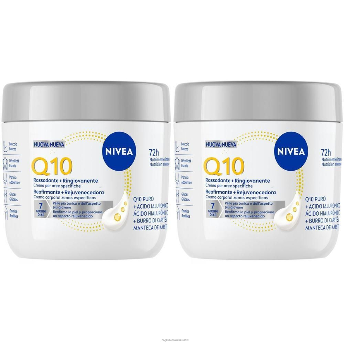 Cerca Offerte di nivea q10 rassodante + ringiovanente aree specifiche 400 ml, crema cor e acquista online