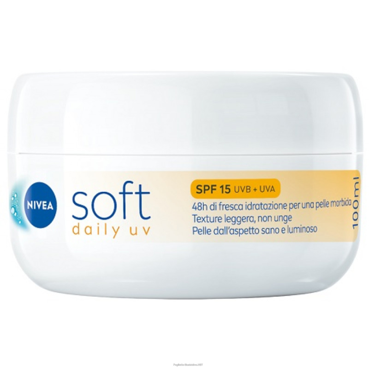 Cerca Offerte di nivea soft daily uv spf15 100 ml crema idratante corpo viso e mani con protezione solare spf 15 e acquista online