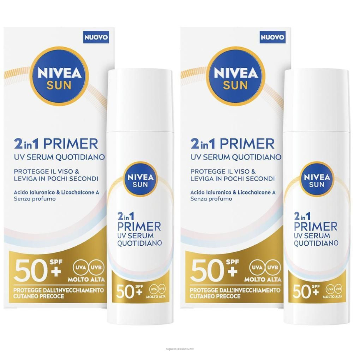 Cerca Offerte di nivea sun 2in1 primer uv serum quotidiano spf50+ 30 ml, siero viso con e acquista online