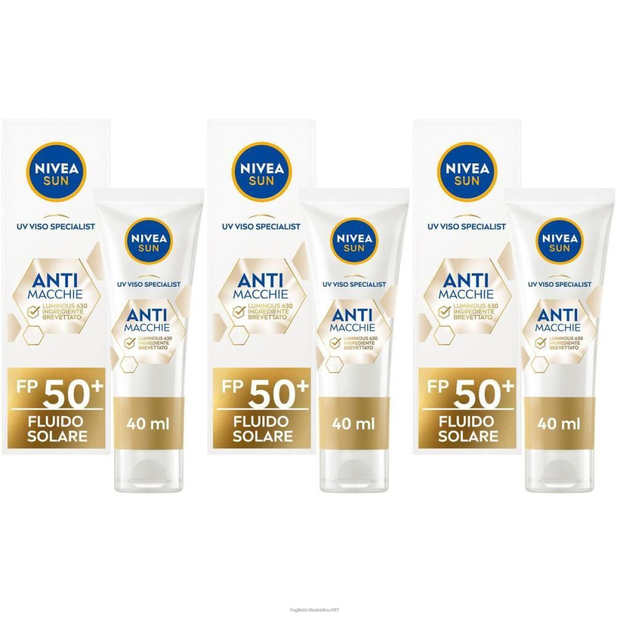 Cerca Offerte di nivea sun crema viso solare anti-macchie luminous630 fp50+ 40 ml, crem e acquista online