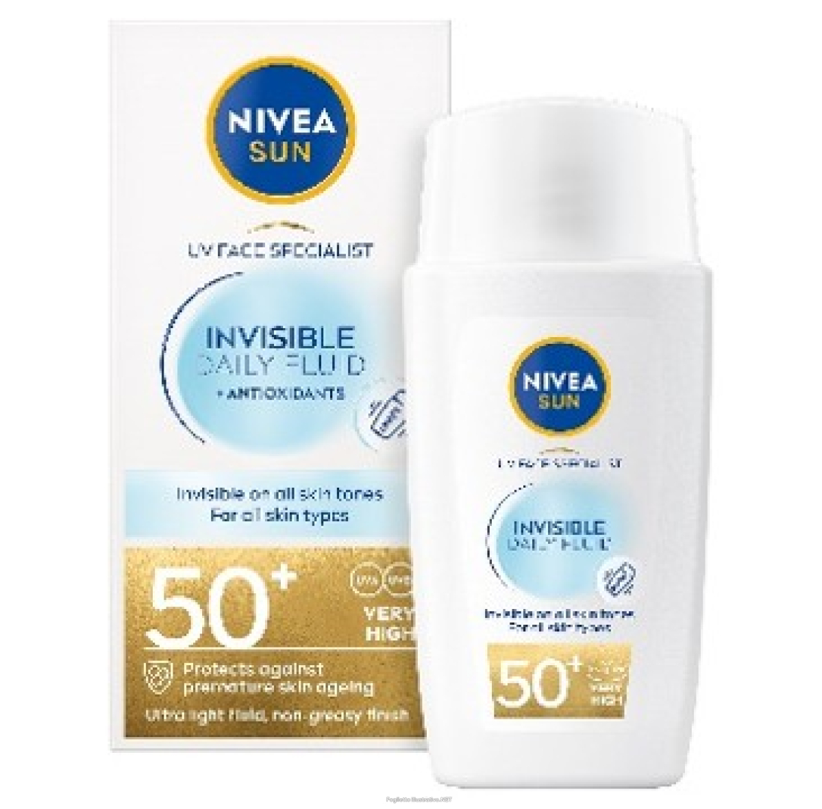 Cerca Offerte di nivea sun face invisible daily fluid spf 50+ 40ml e acquista online