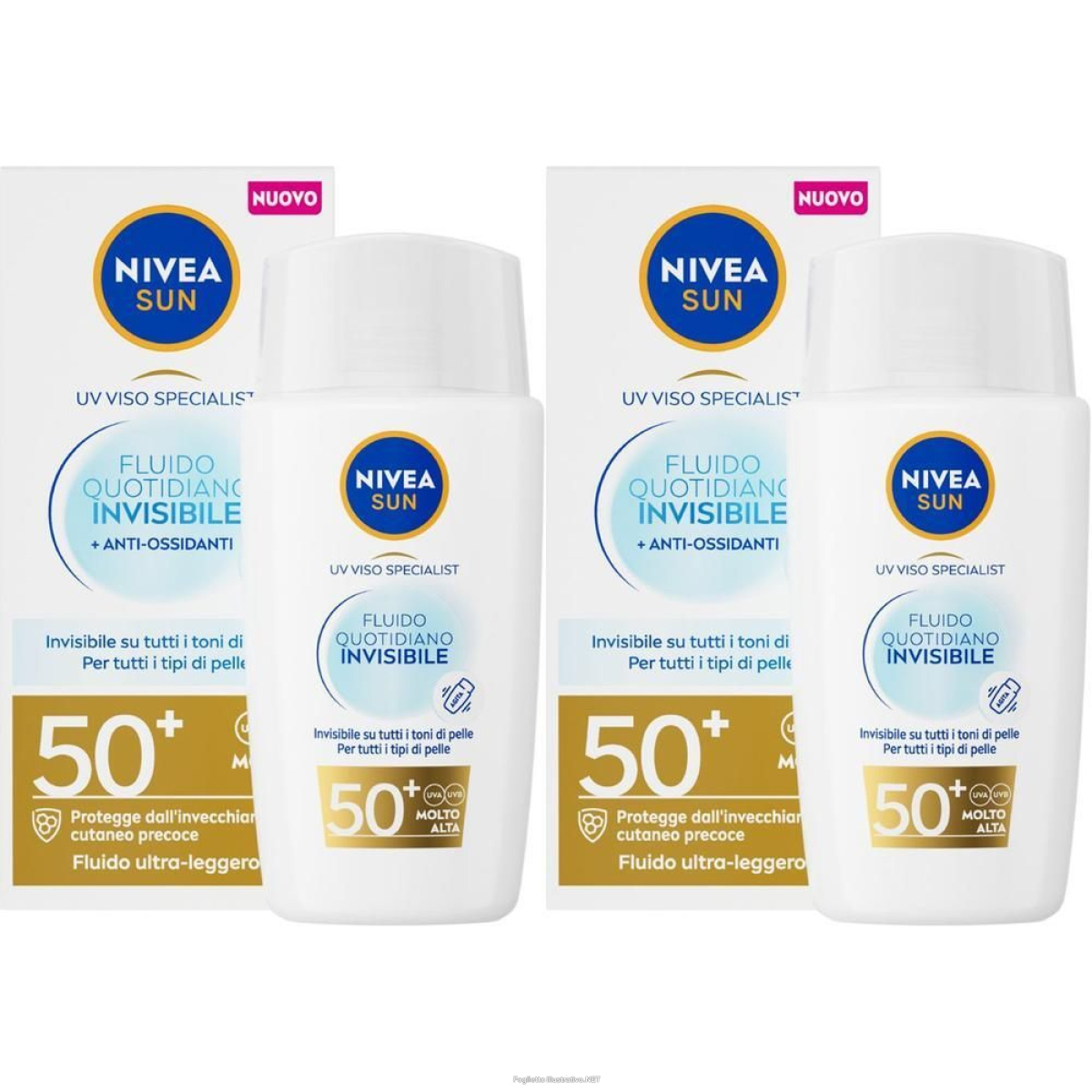 Cerca Offerte di nivea sun fluido quotidiano invisibile spf 50+ 40 ml, crema solare vis e acquista online