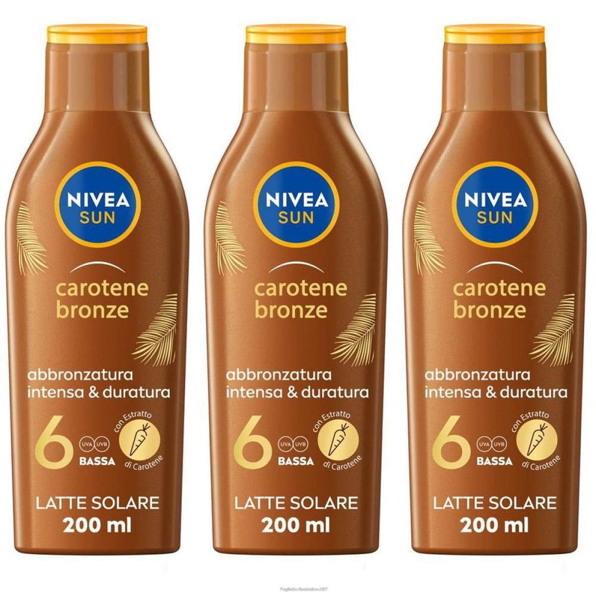 Cerca Offerte di nivea sun latte solare carotene bronze fp6 200 ml, crema solare abbron e acquista online